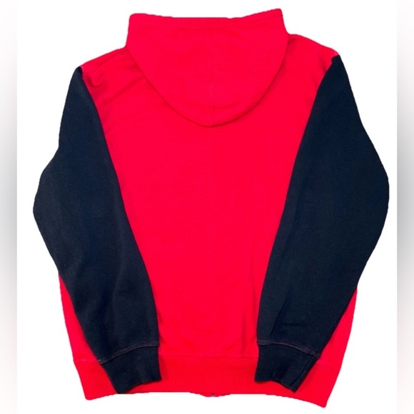 Atlanta Falcons Hoodie NFL Large Classic Hooded Full Zip Sweatshirt Red - Picture 2 of 8